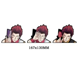 Hunter x Hunter: Hisoka Morow Anime/Manga 3D Lenticular Motion Effect Sticker